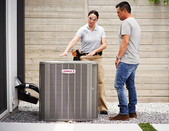 New Air Conditioner Installation with Central Air Services in California